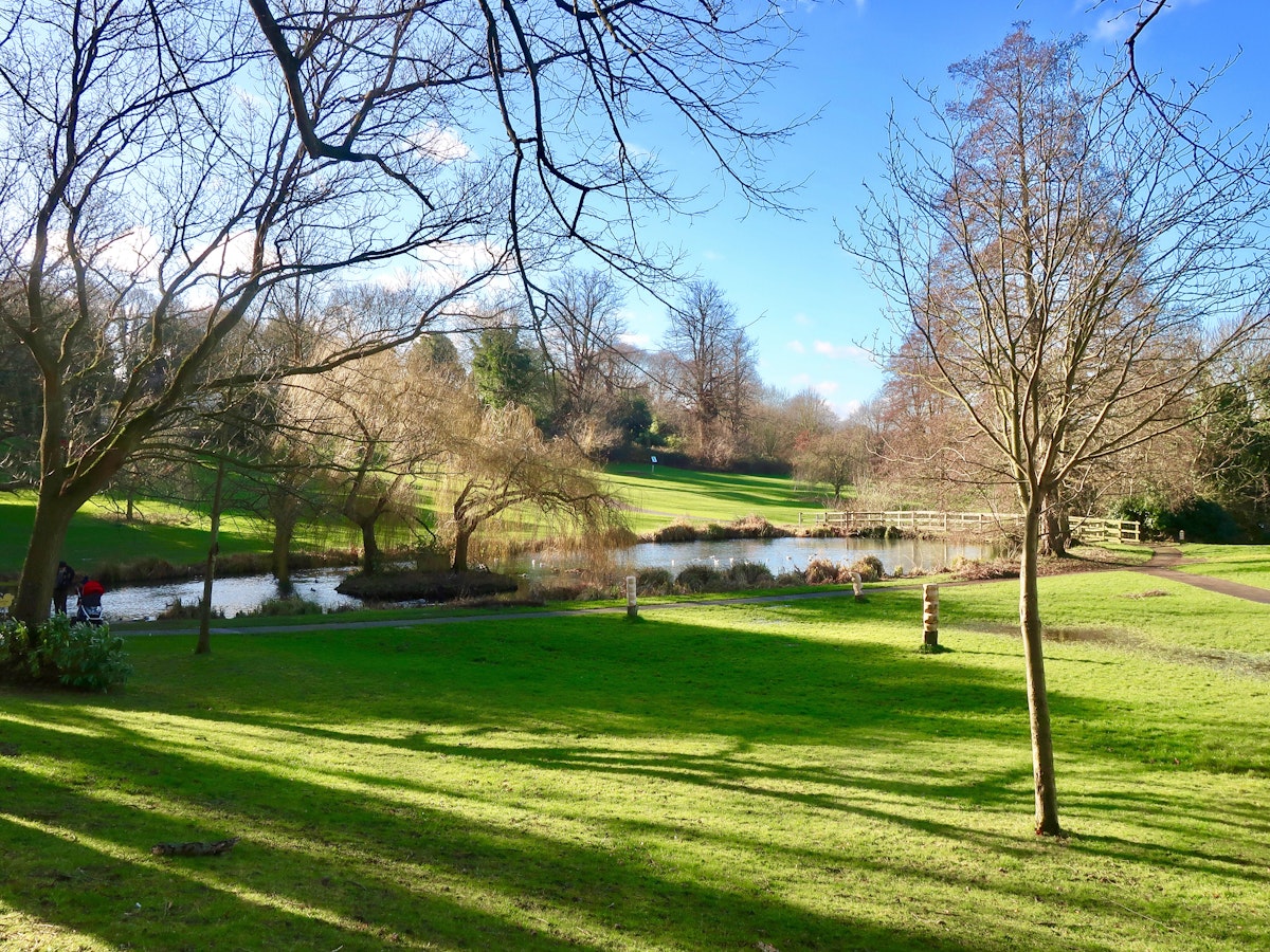 Holywells Park in Ipswich